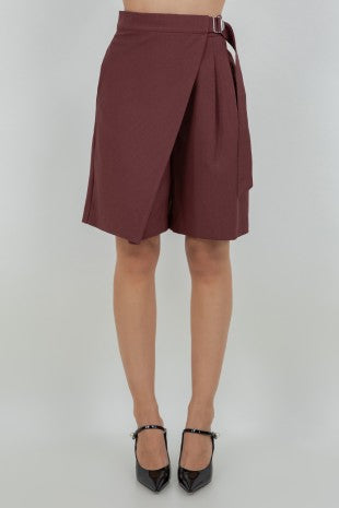 Foldover Front Bermudas