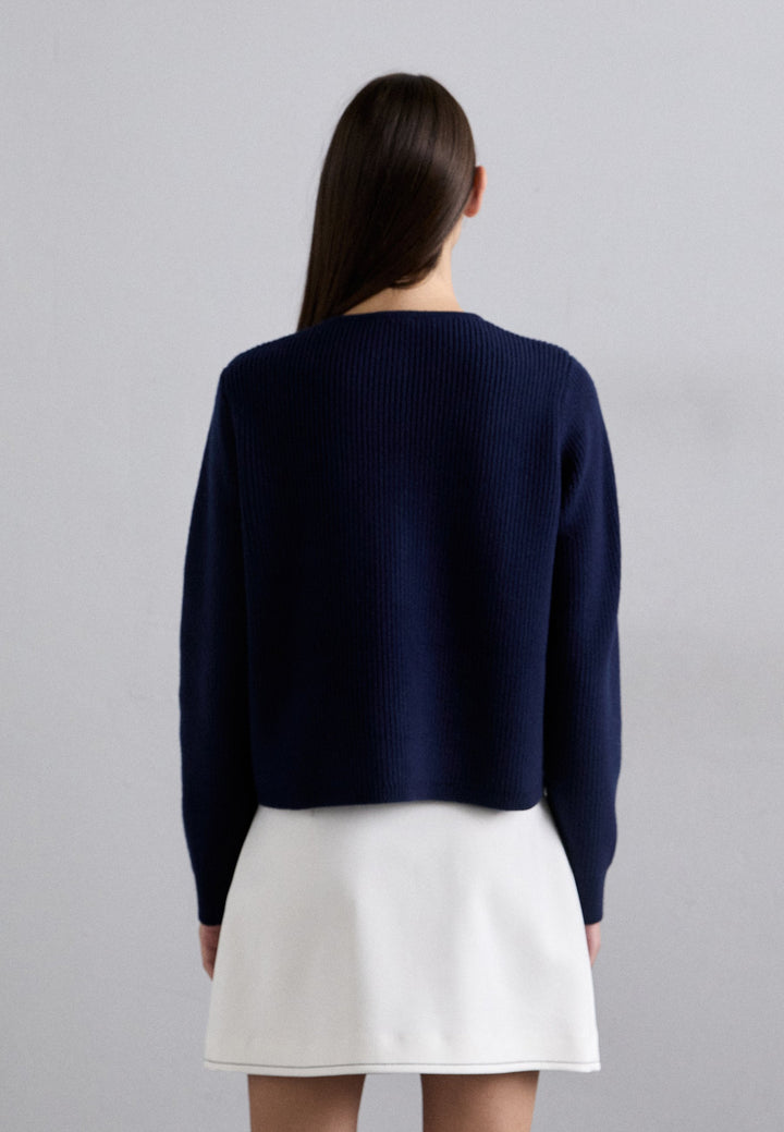 Icon Knitted Sweater Top