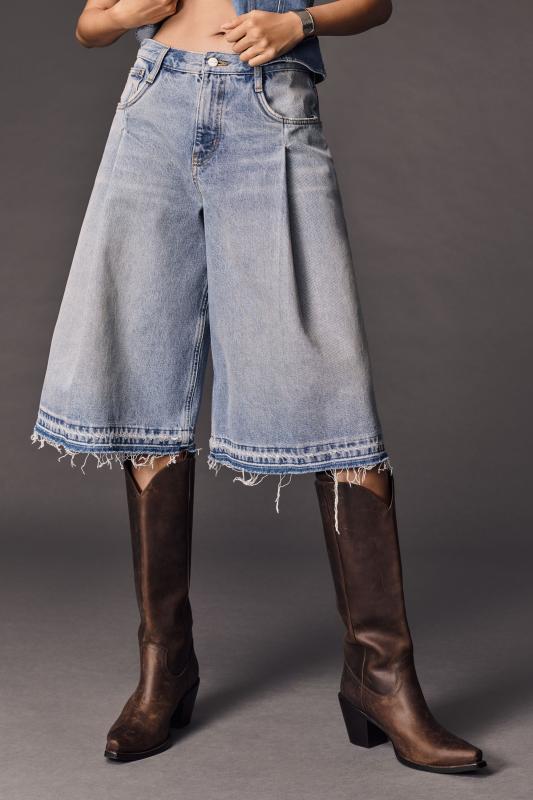 Jamie Pleated Bermuda Shorts