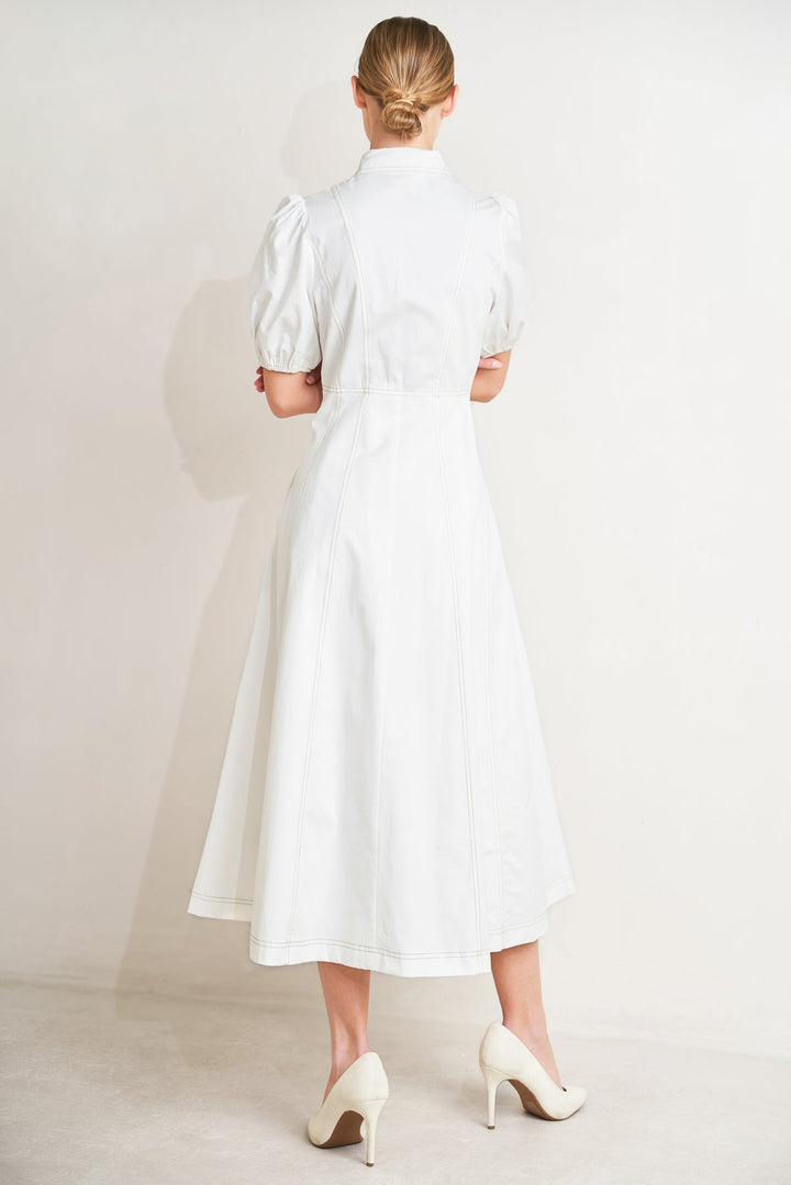 Garden Glam Poplin Dress