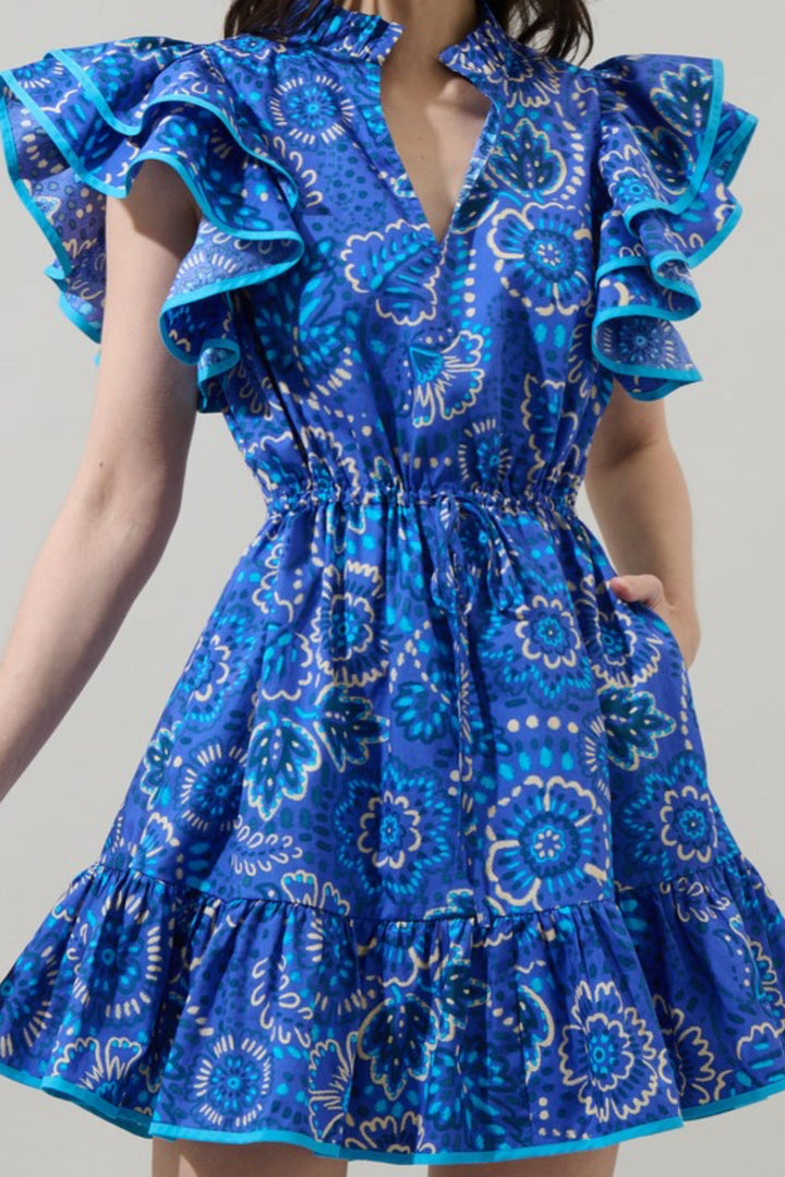 Kenner Ruffle Mini Dress
