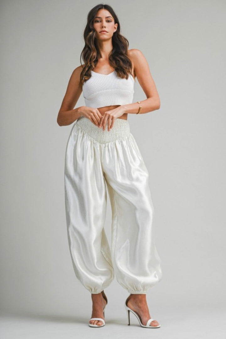 Delmer Satin Aladdin Bottoms