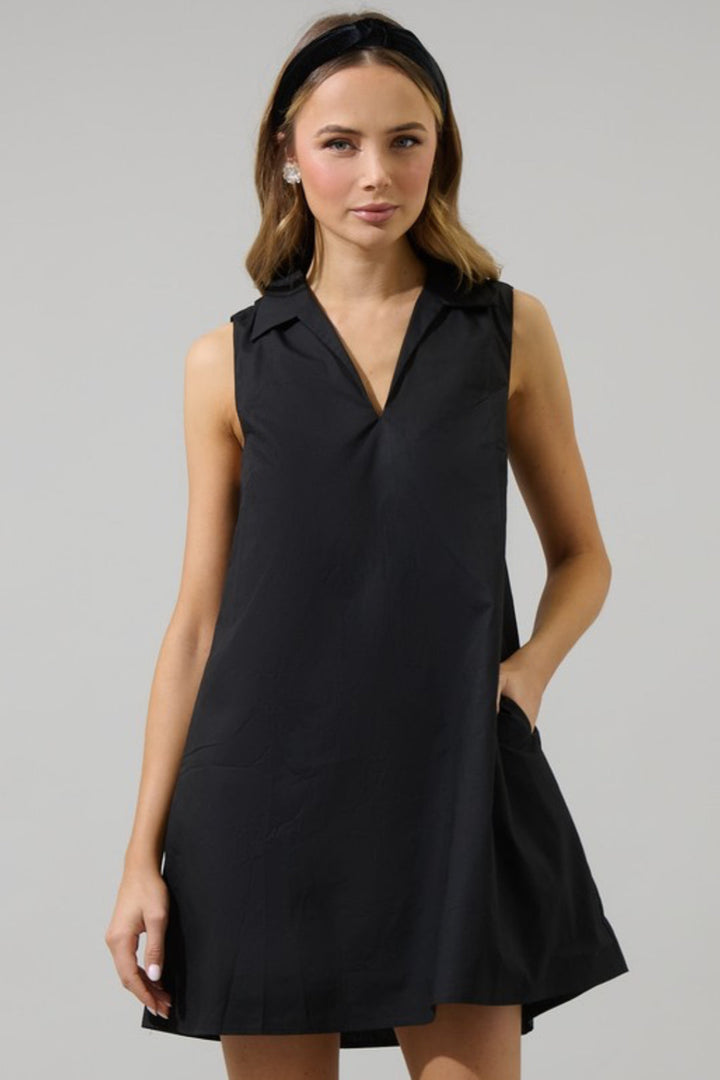 Lexi Collared Shift Mini Dress