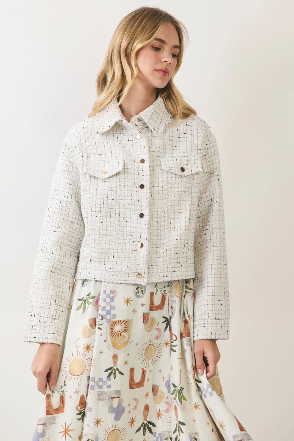 Effortless Tweed Jacket