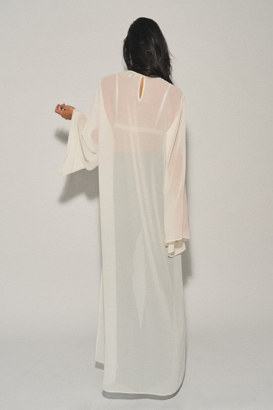 Geena High-Low Chiffon Top