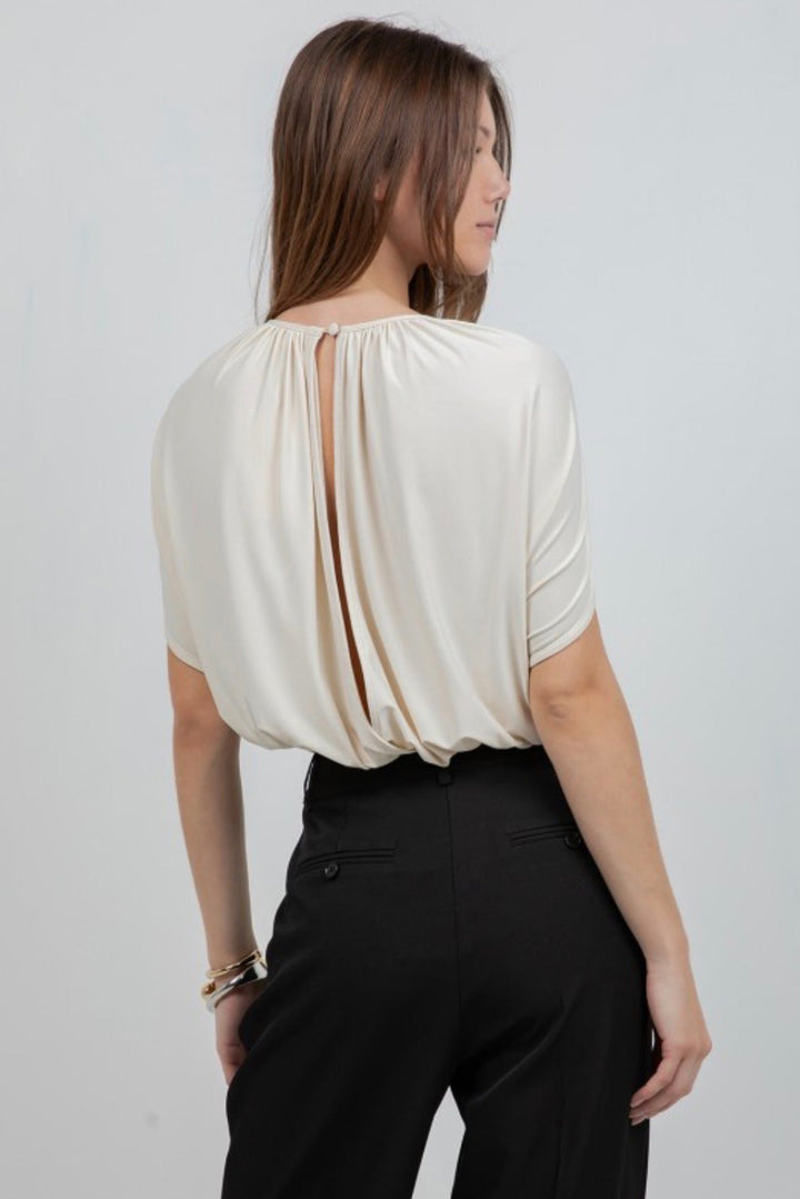 Soft Power Cape Bodice Bodysuit