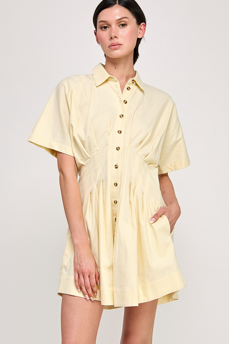 Bella Button  Shirtdress