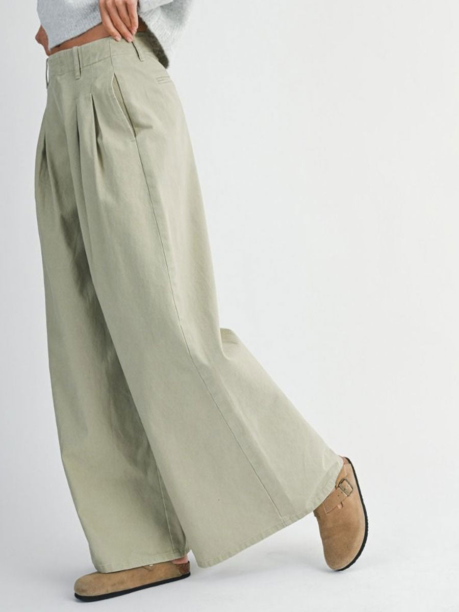 Vanilla Mist Twill Bottoms