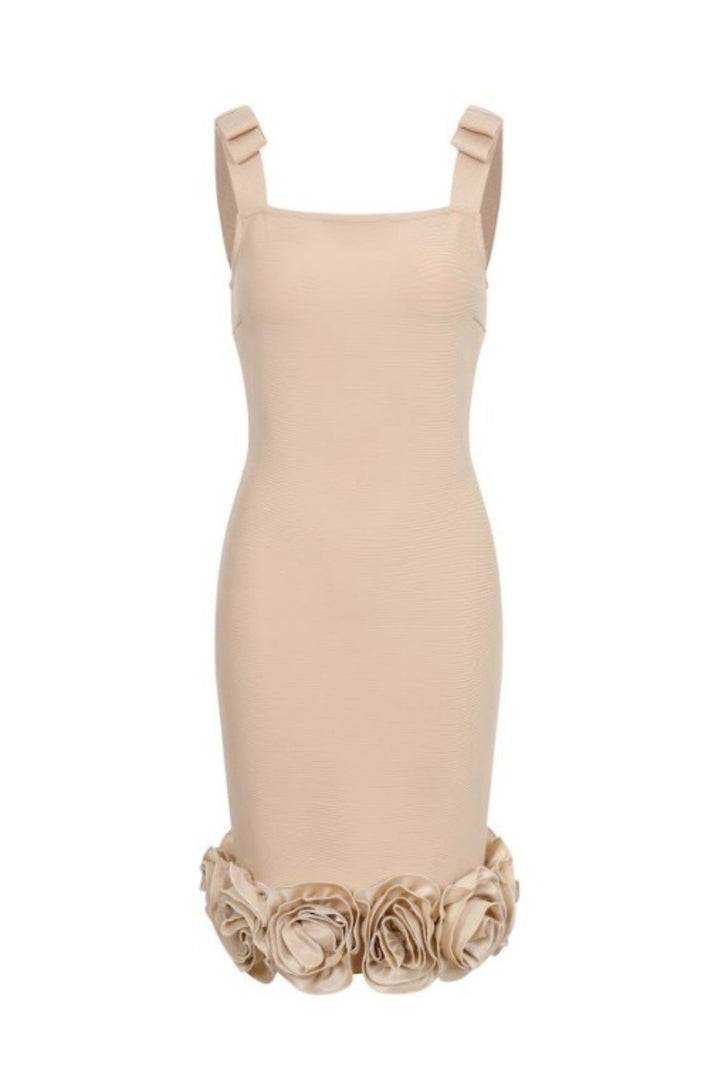 Bandage Rosette Dress