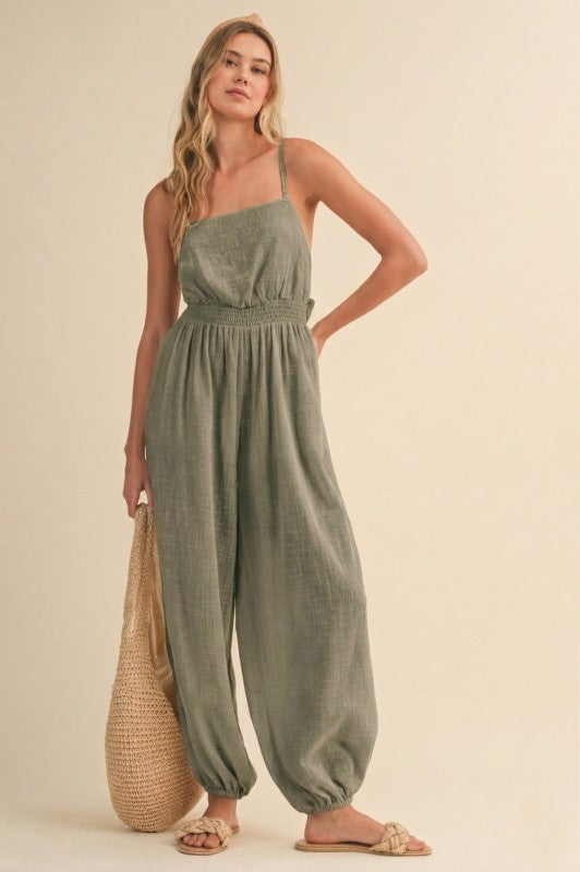 Vienna Gauze Jumpsuit
