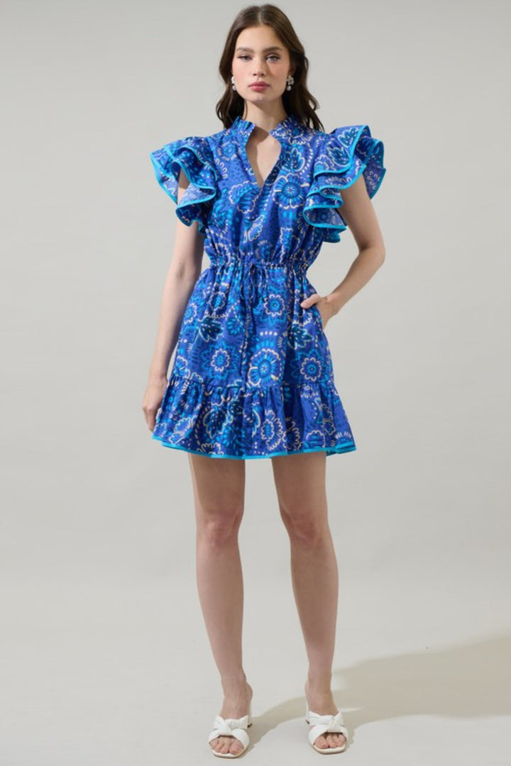 Kenner Ruffle Mini Dress