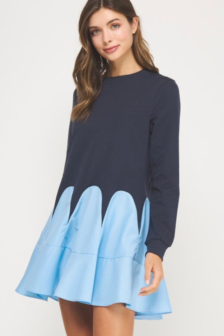 Strassie Colorblock Dress