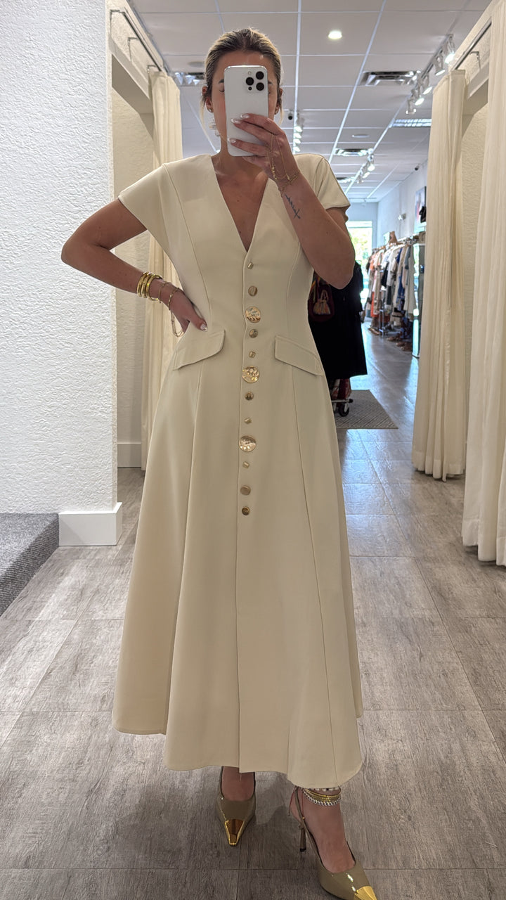 Dylan Button Dress