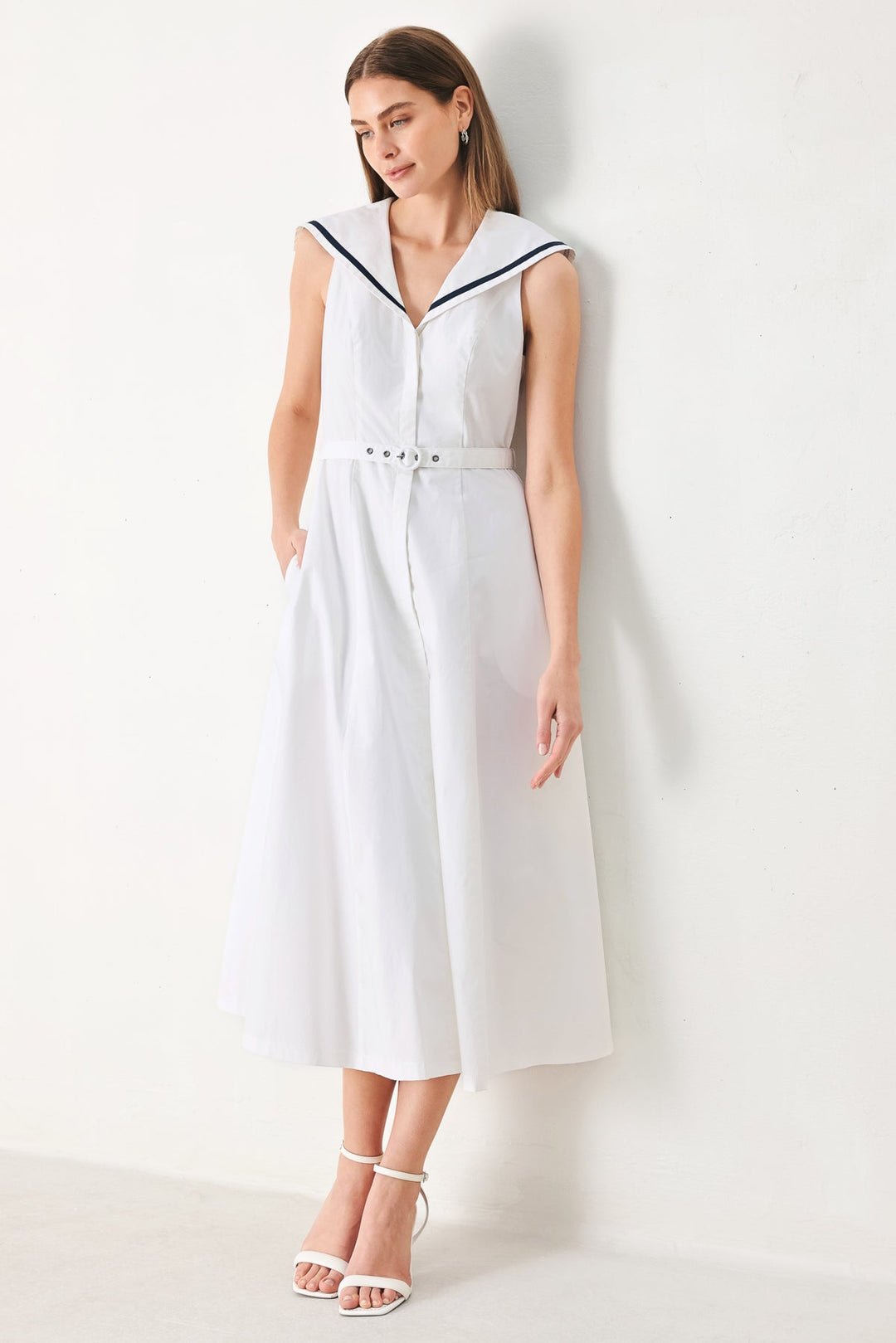 Sweet Riviera Midi Dress