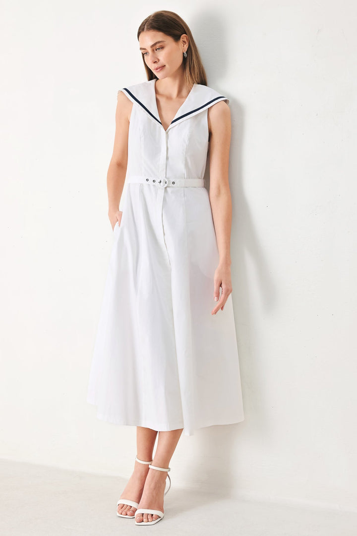 Sweet Riviera Midi Dress