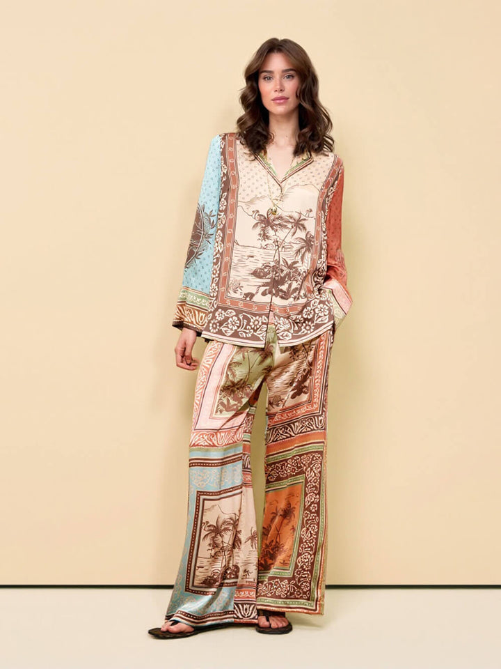 Summer Memoir Drawstring Pants