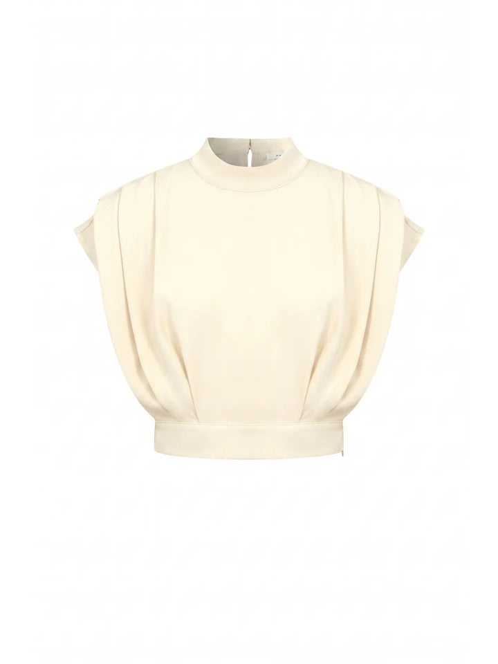 Forward Feeling Pleated Top