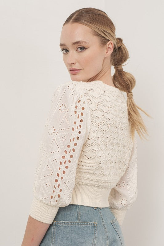 Amber Crochet Cardigan