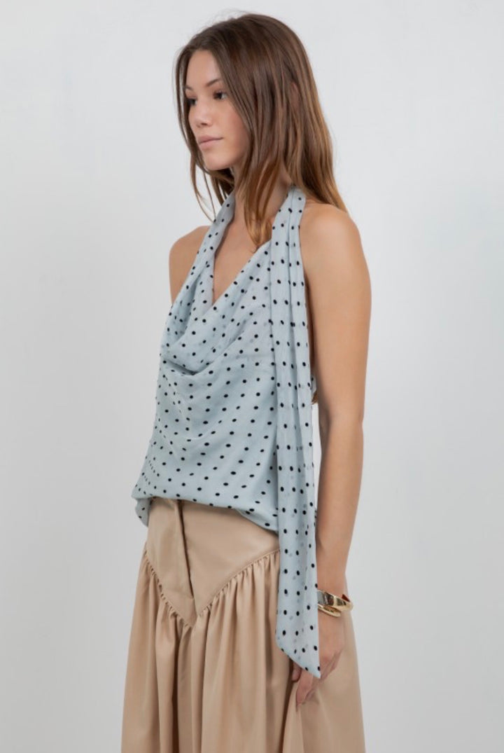 After Hours Polka Dot Top