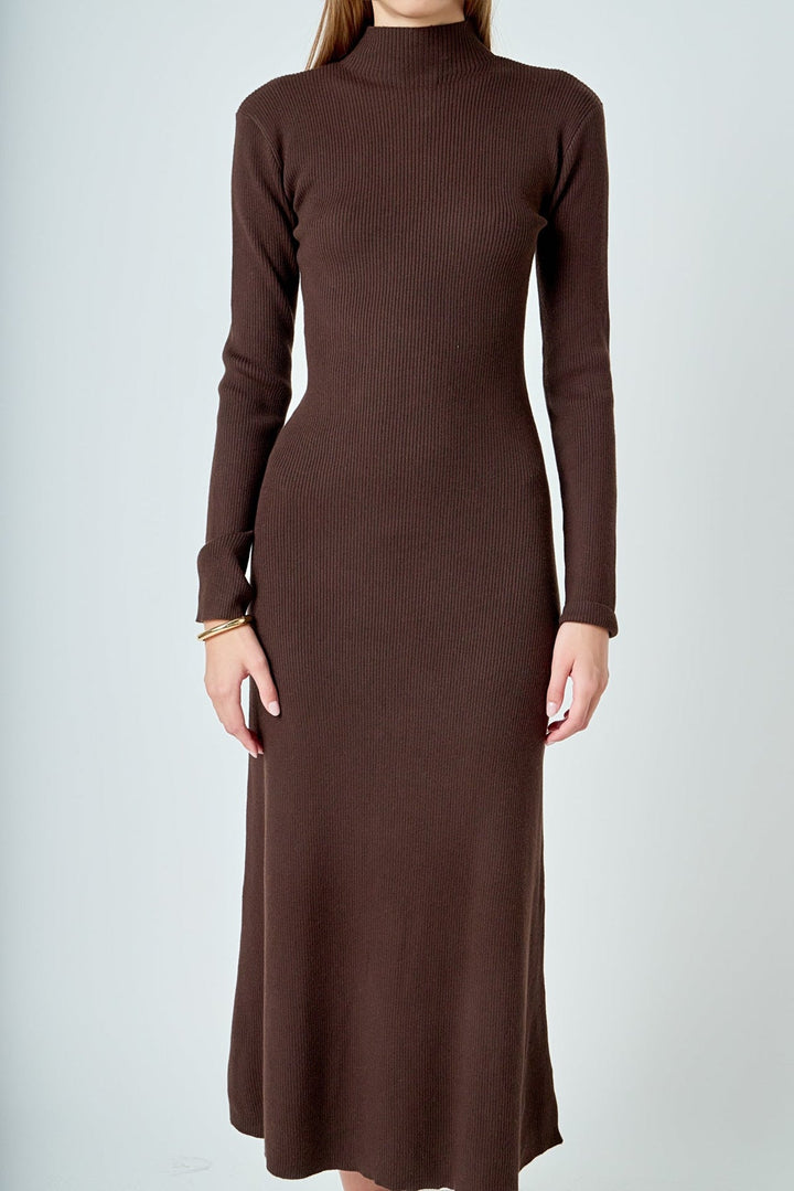 Teddy Rib Knit Dress