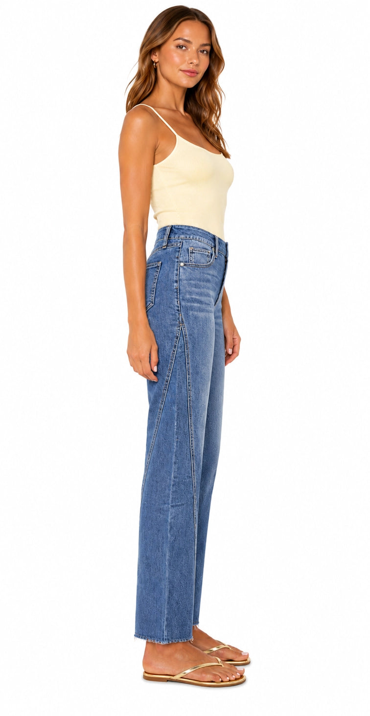 Lani Raw Hem Ankle Jeans