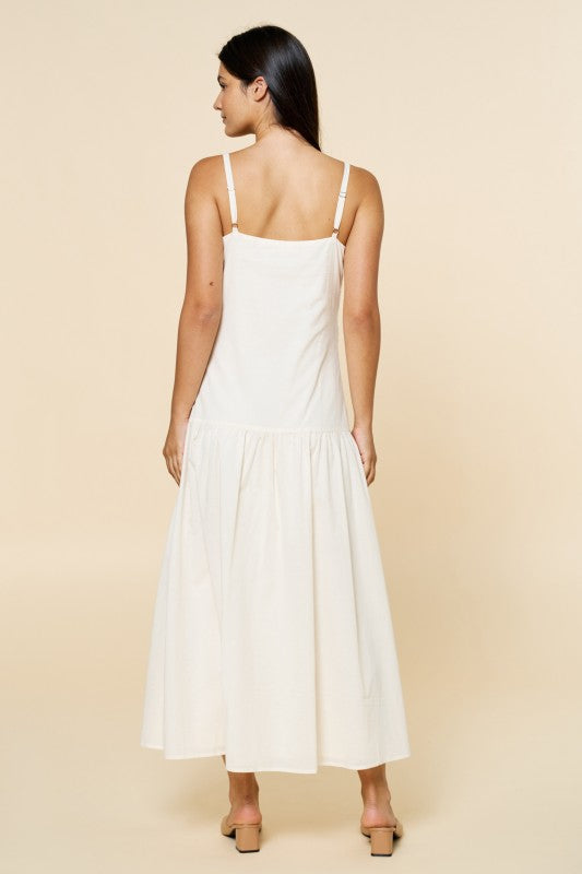 Stay Cool Embroidered Maxi Dress