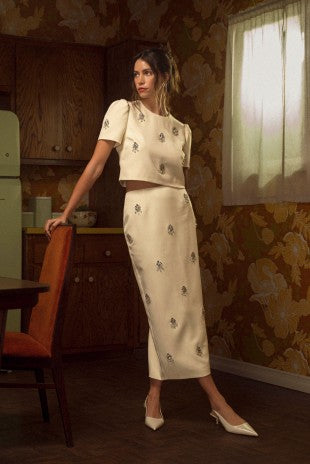 Leina Rhinestone Skirt