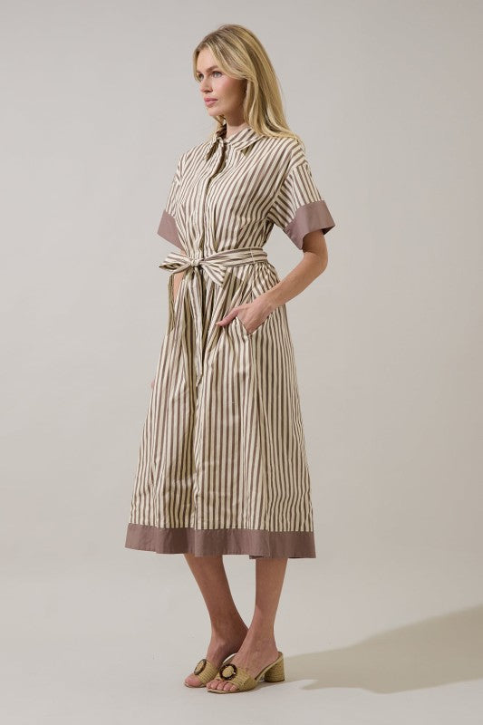 Frankey Poplin Shirtdress