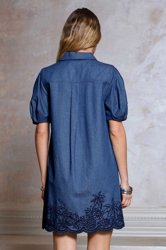Mezcal Denim Shift Dress