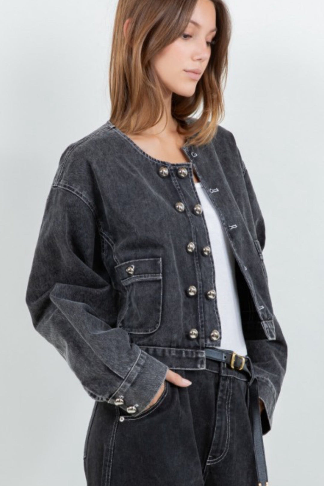 See Myself Cropped Jacket