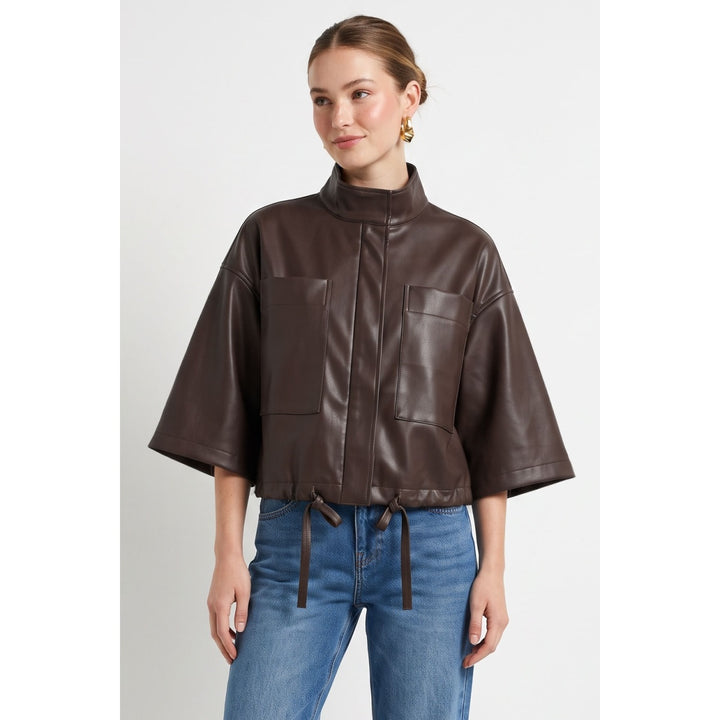 Teo Vegan Leather Jacket