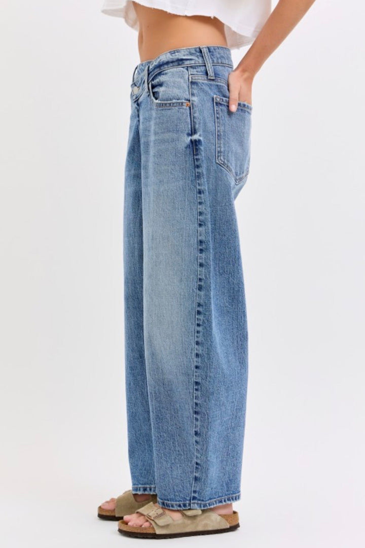Paulette Repositioned Barrel Jeans