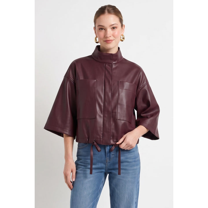 Teo Vegan Leather Jacket