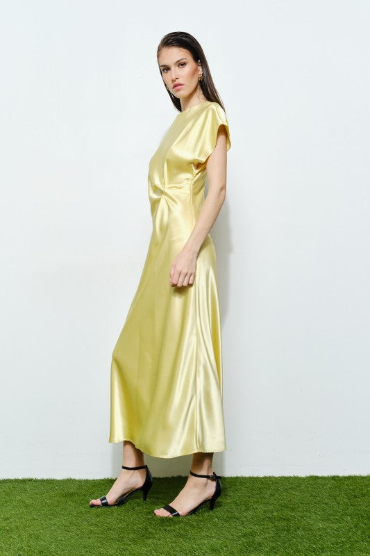 Bree Satin Maxi Dress