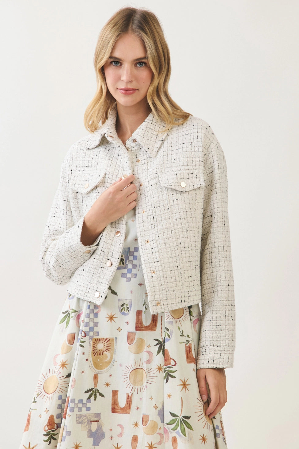 Effortless Tweed Jacket