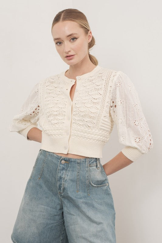 Amber Crochet Cardigan