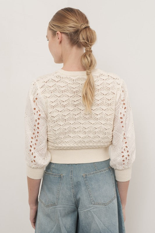 Amber Crochet Cardigan