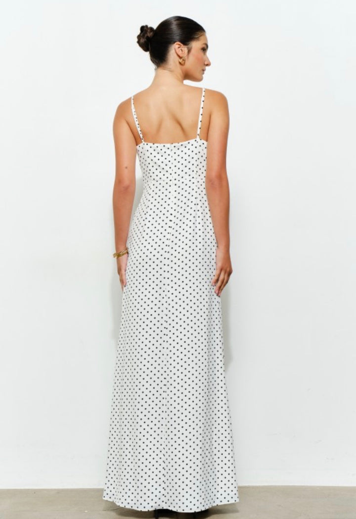 Rosette Maxi Dress