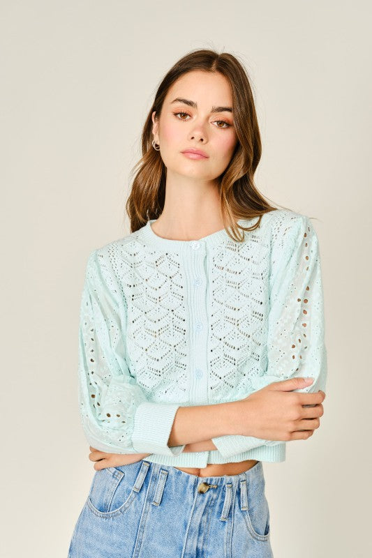 Amber Crochet Cardigan