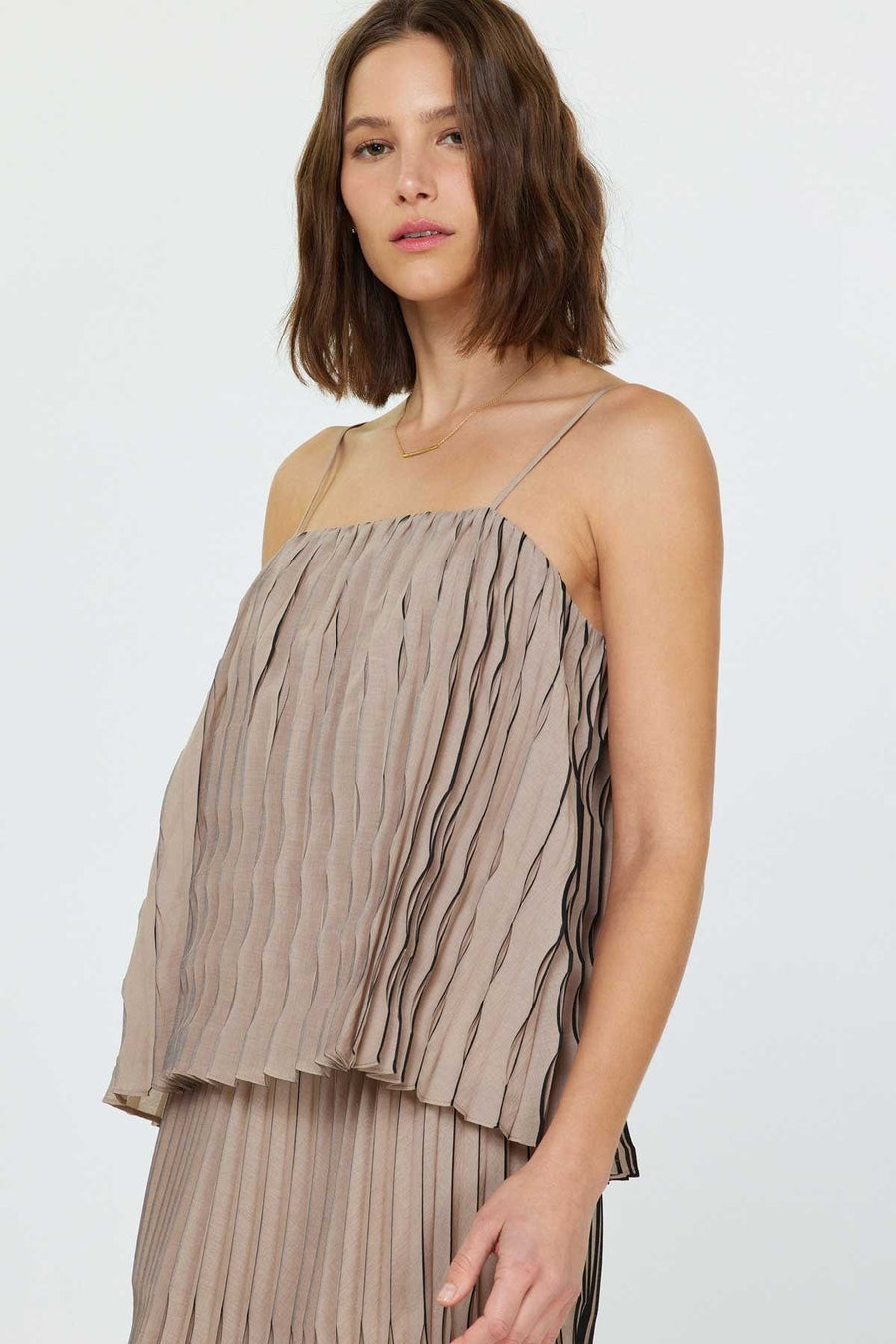 Perfect Muse Pleated Top