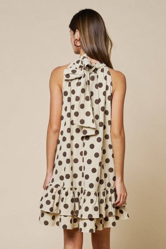 Kensie Dot Mini Shift Dress
