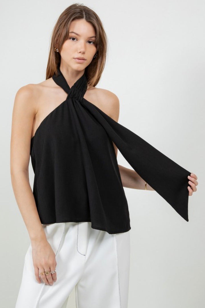 Katya Adjustable Halter Neck Top