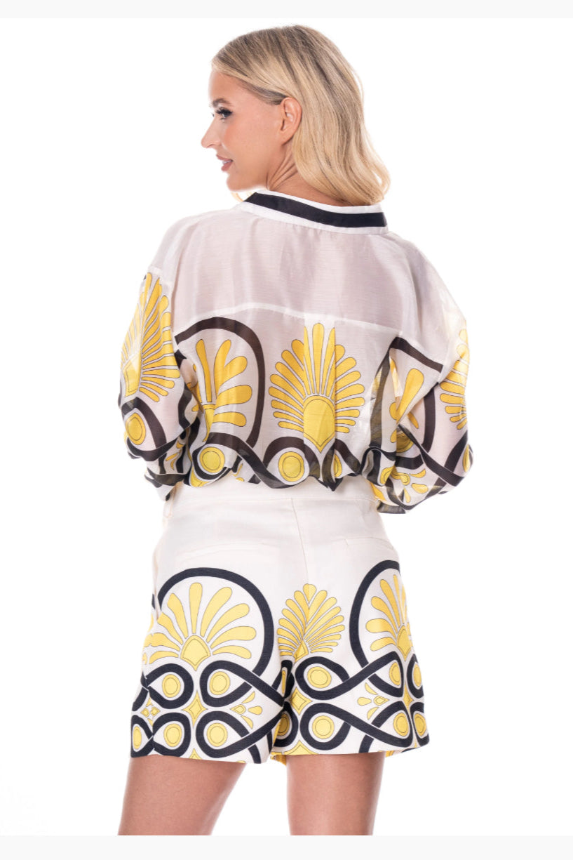 Solah Button Down Top