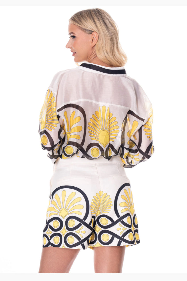 Solah Button Down Top