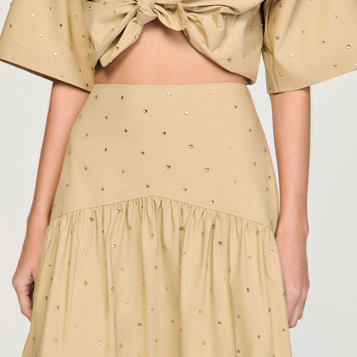 Sunfaded Poplin Skirt