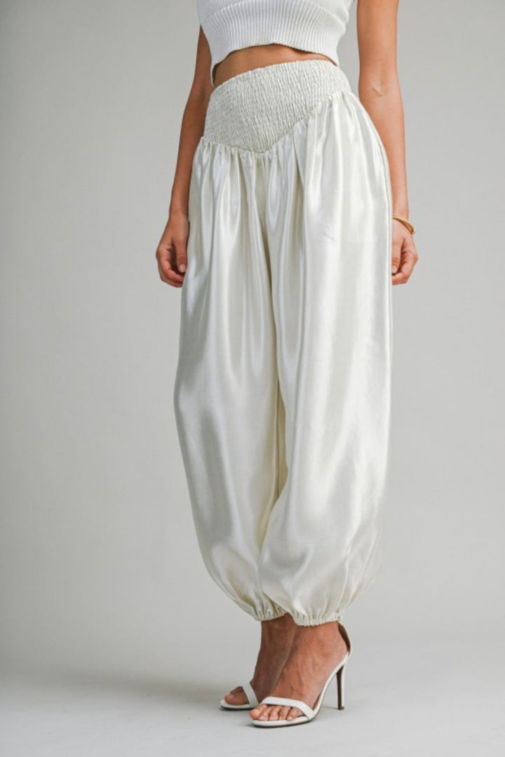 Delmer Satin Aladdin Bottoms