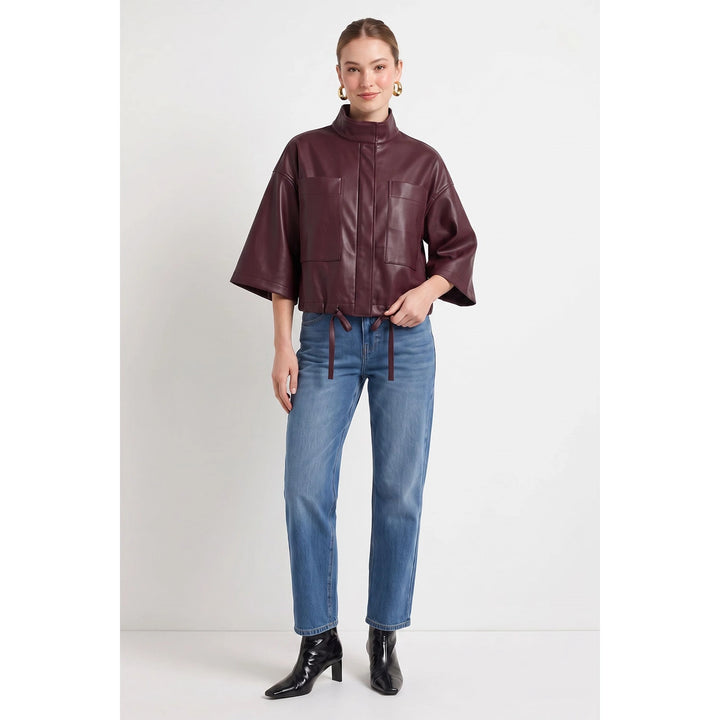 Teo Vegan Leather Jacket