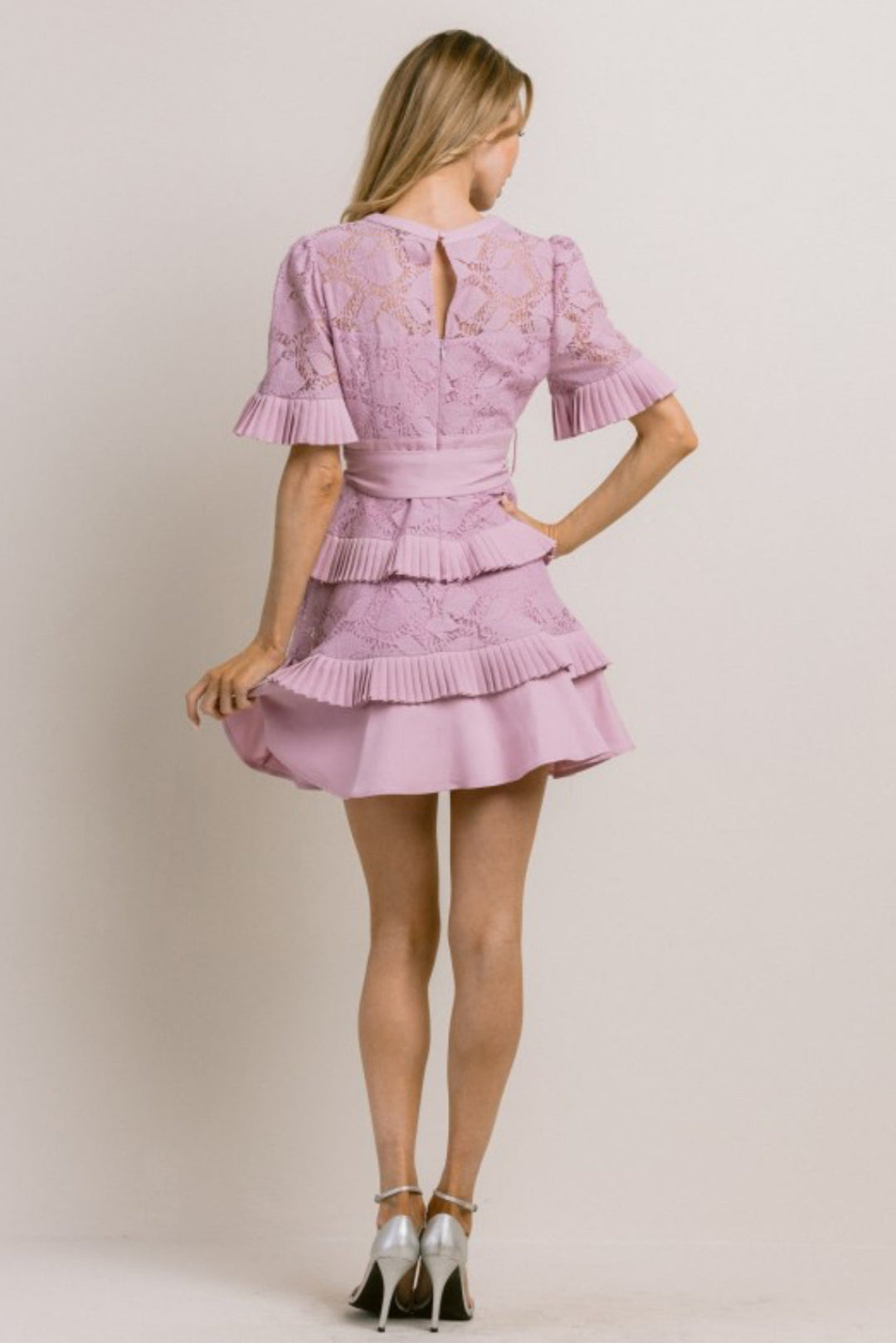 Zola Tier Lace Dress
