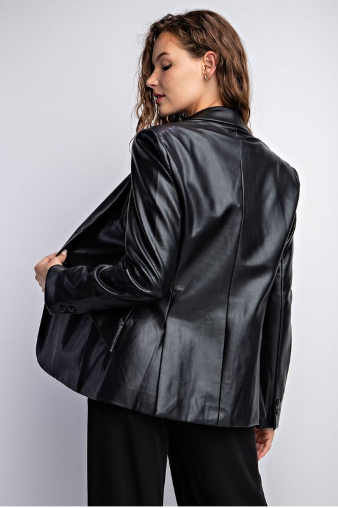 Farrow Leather Blazer