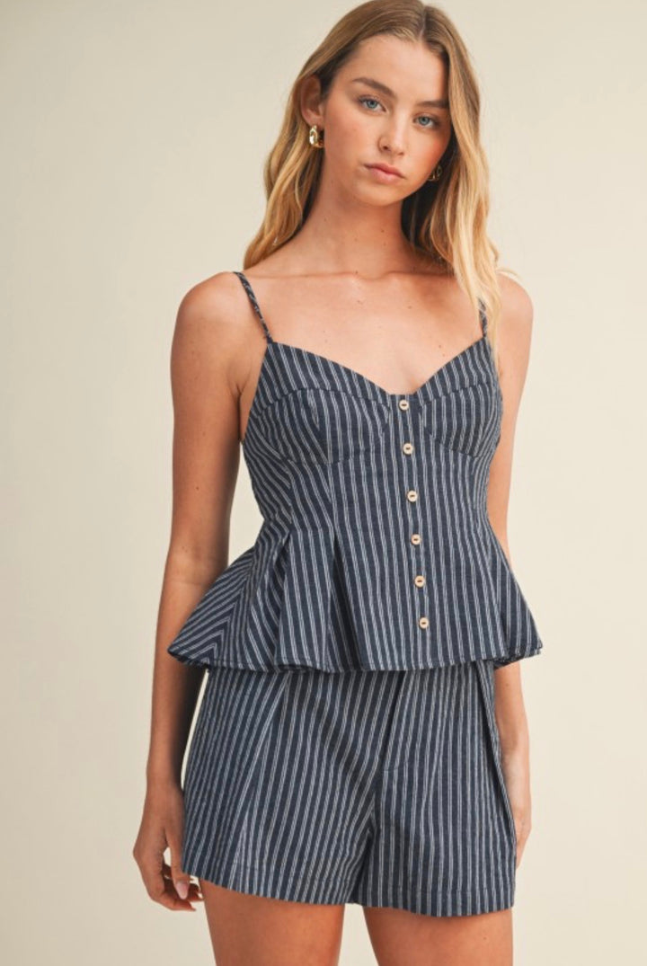 Sweet Darling Peplum Top